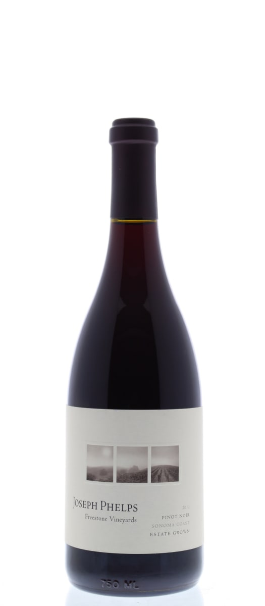Joseph Phelps Freestone Vineyards Pinot Noir 2013 Front Bottle Shot