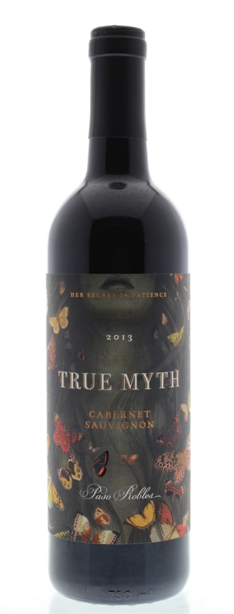 True Myth Cabernet Sauvignon 2013 Front Bottle Shot