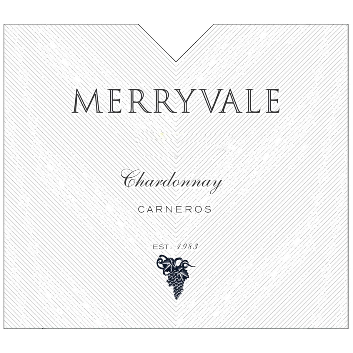 Merryvale Carneros Chardonnay 2014 Front Label