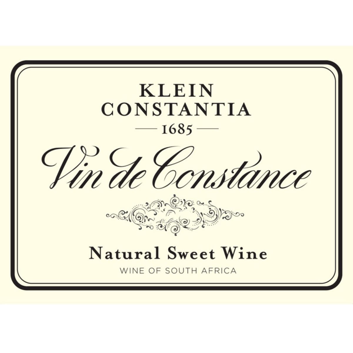 Klein Constantia Vin de Constance (500ML) 2011 Front Label