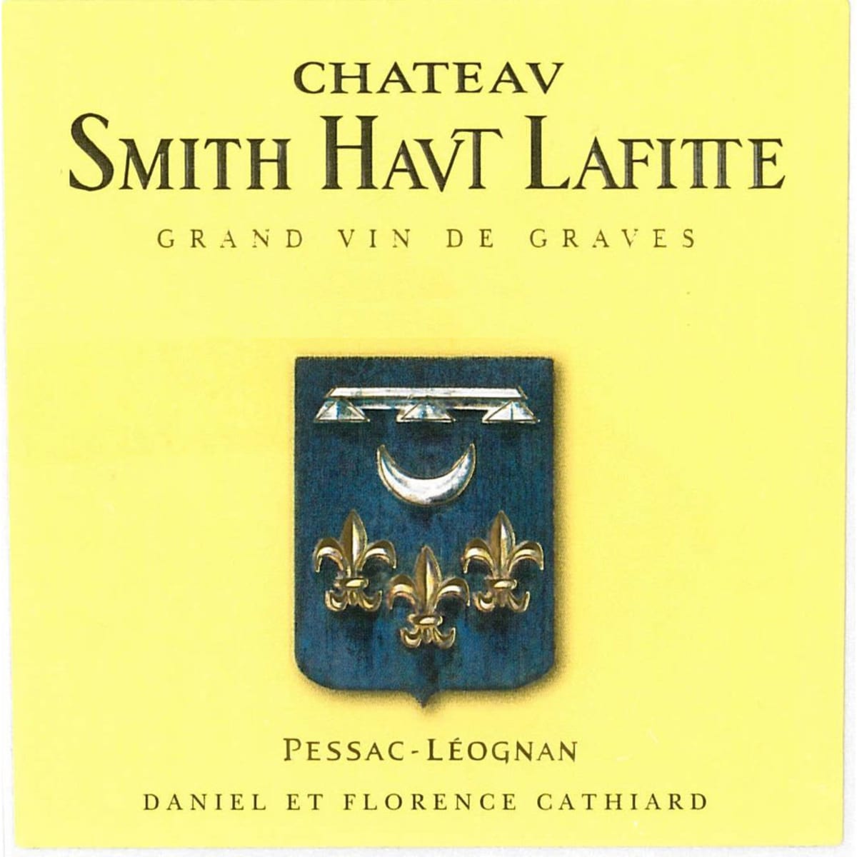 Chateau Smith Haut Lafitte  2002 Front Label