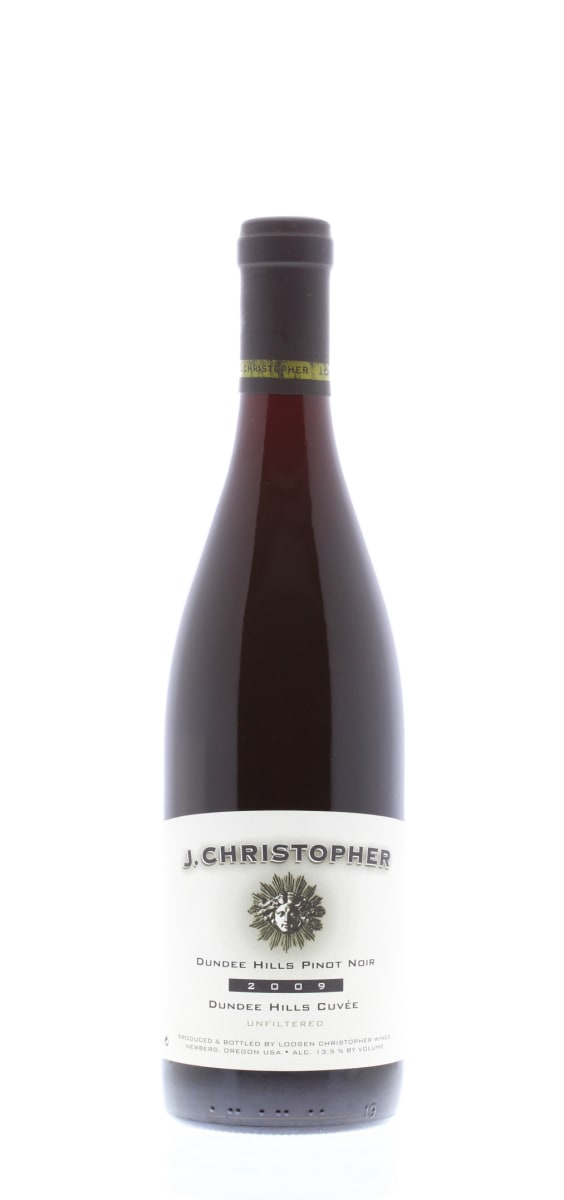 J. Christopher Dundee Hills Cuvee Pinot Noir 2009 Front Bottle Shot