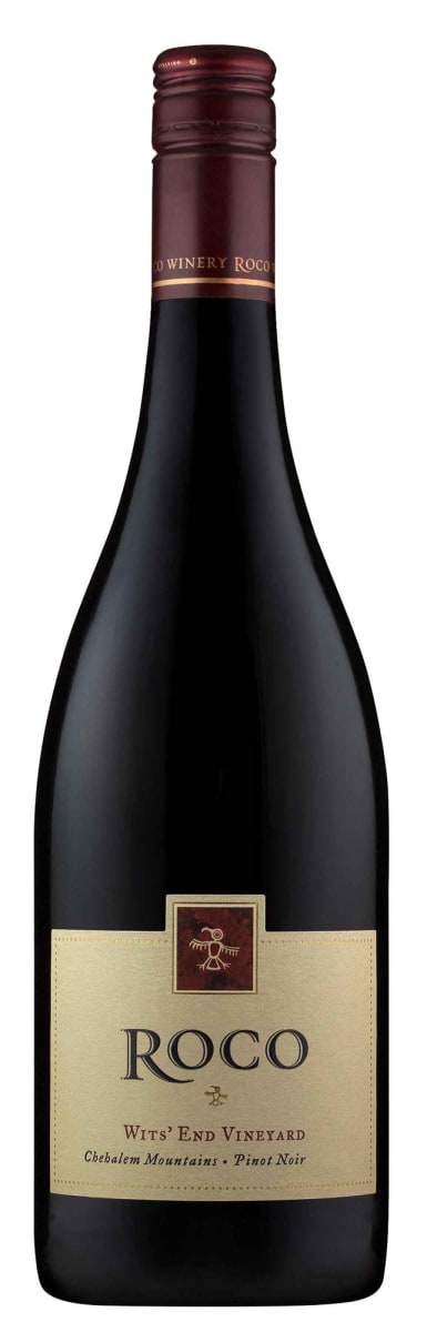 ROCO Wits' End Pinot Noir 2014 Front Bottle Shot
