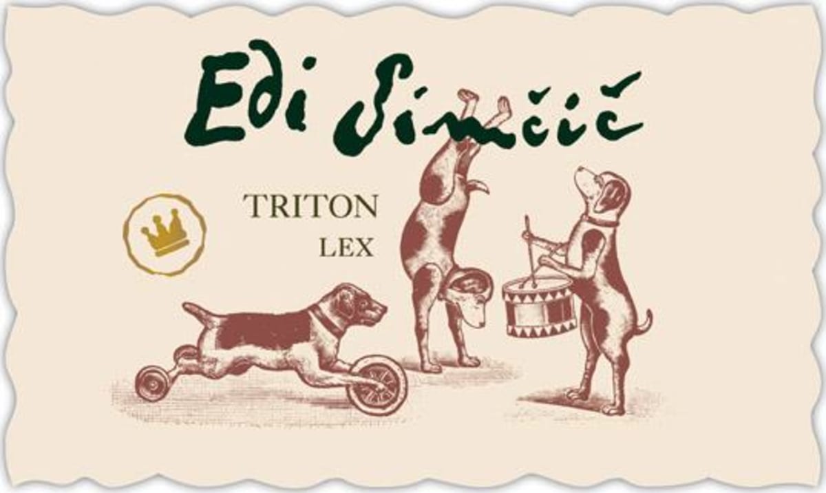 Edi Simcic Triton Lex 2010 Front Label