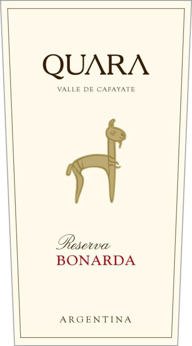 Finca Quara Reserva Bonarda 2009 Front Label