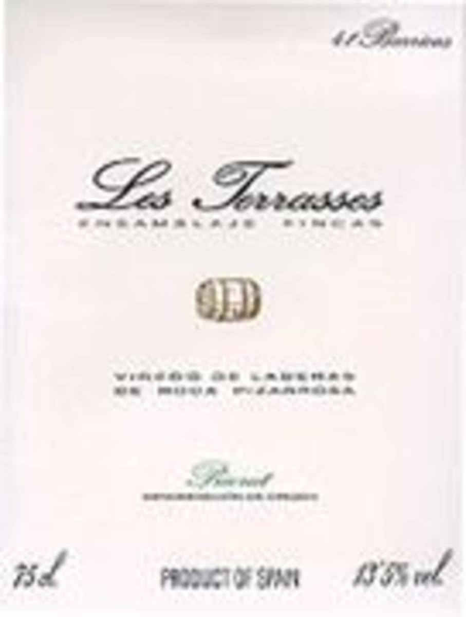 Alvaro Palacios Les Terrasses Priorat 1998 Front Label