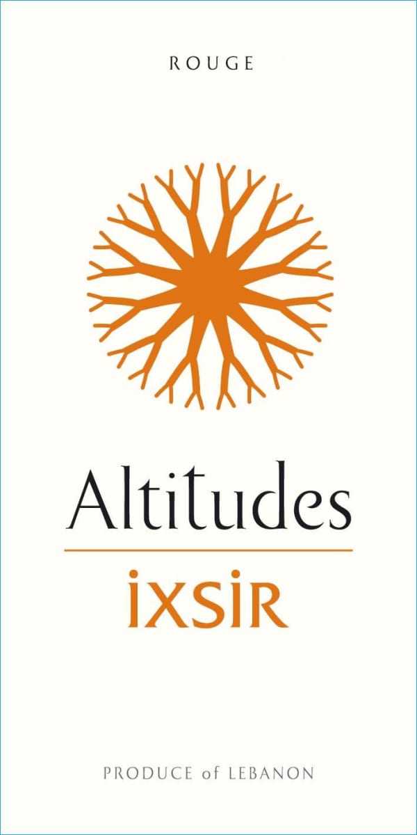 IXSIR Winery Altitudes Rouge 2010 Front Label