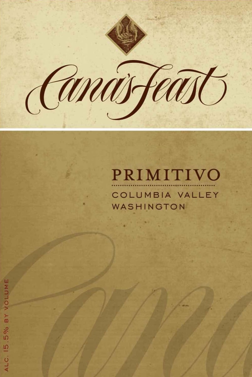 Cana's Feast Winery Primitivo 2009 Front Label