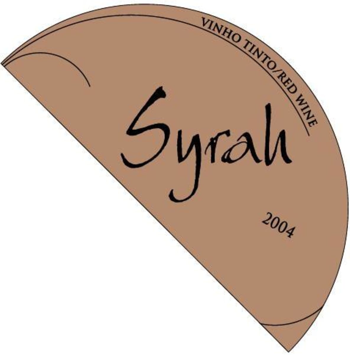Monte Seis Reis Syrah 2004 Front Label