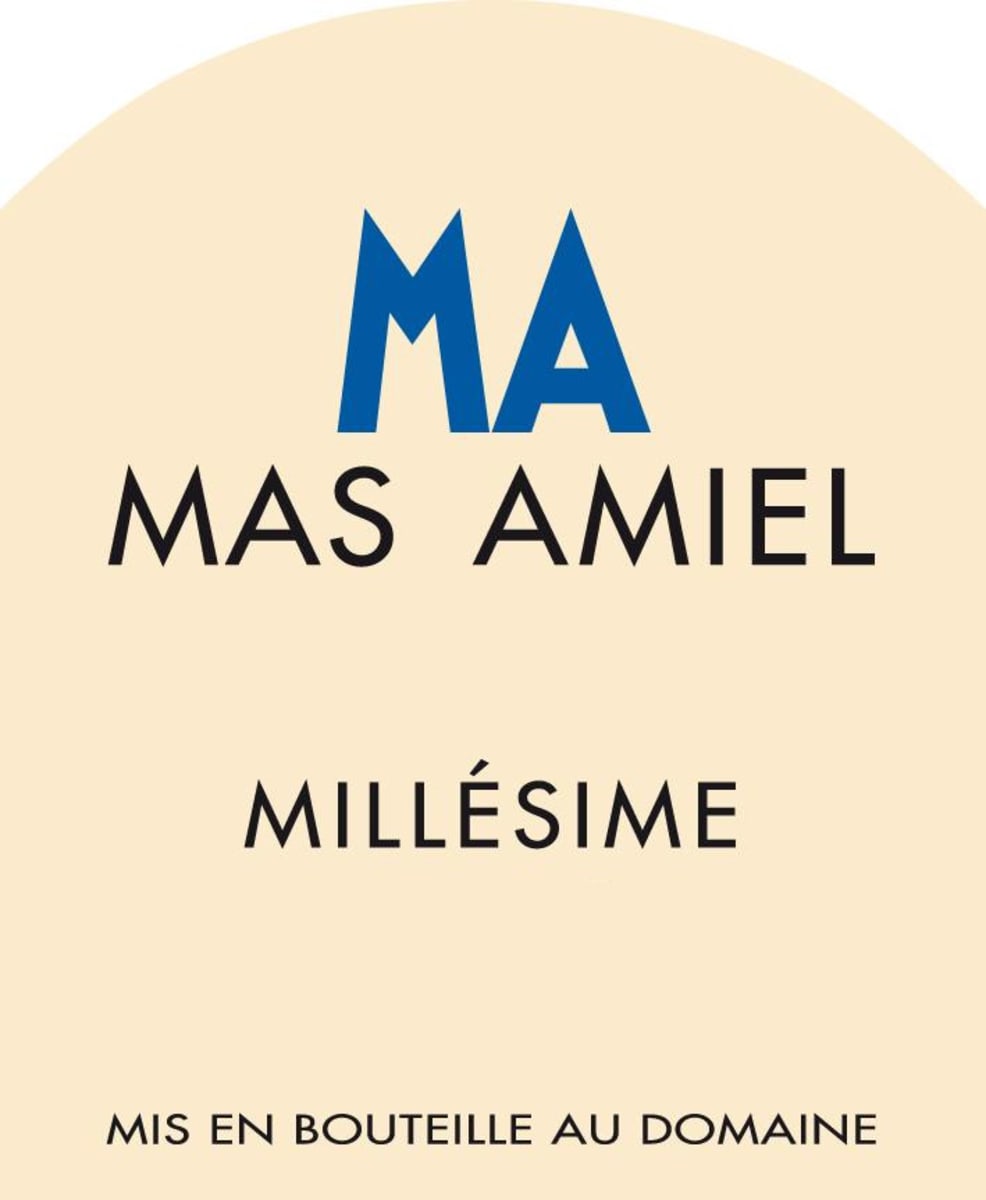 Mas Amiel Millesime 1975 Front Label