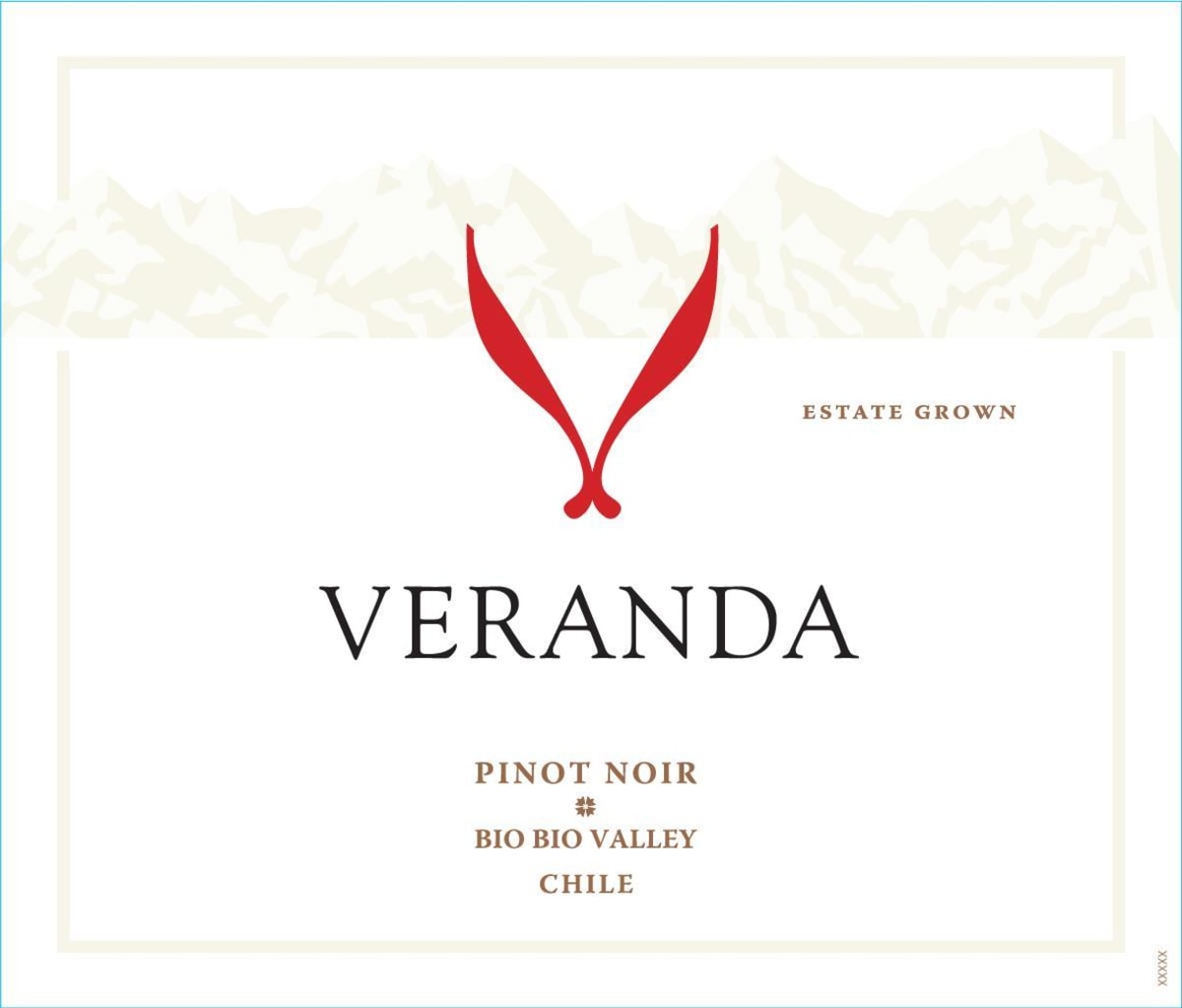 Veranda Pinot Noir 2015 Front Label