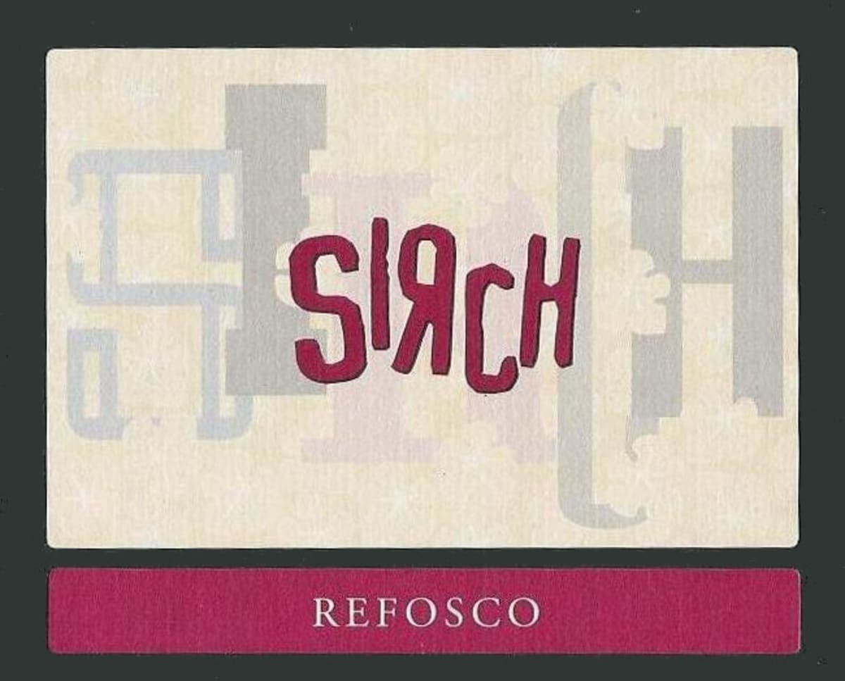 Società agricola Sirch s.s. Colli Orientali del Friuli Refosco 2014 Front Label