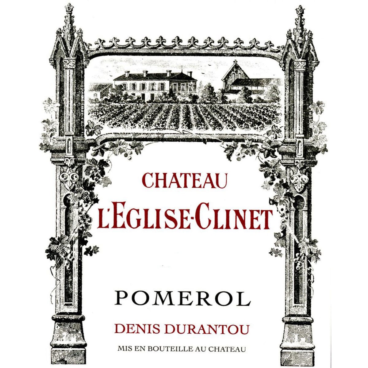 Chateau L'Eglise Clinet  2017 Front Label