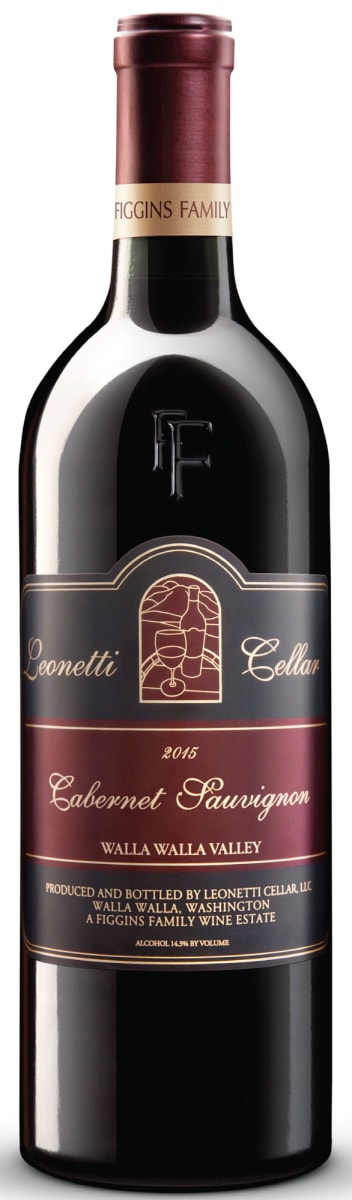 Leonetti Cabernet Sauvignon 2015 Front Bottle Shot