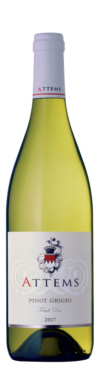 Attems Pinot Grigio 2017 Front Bottle Shot