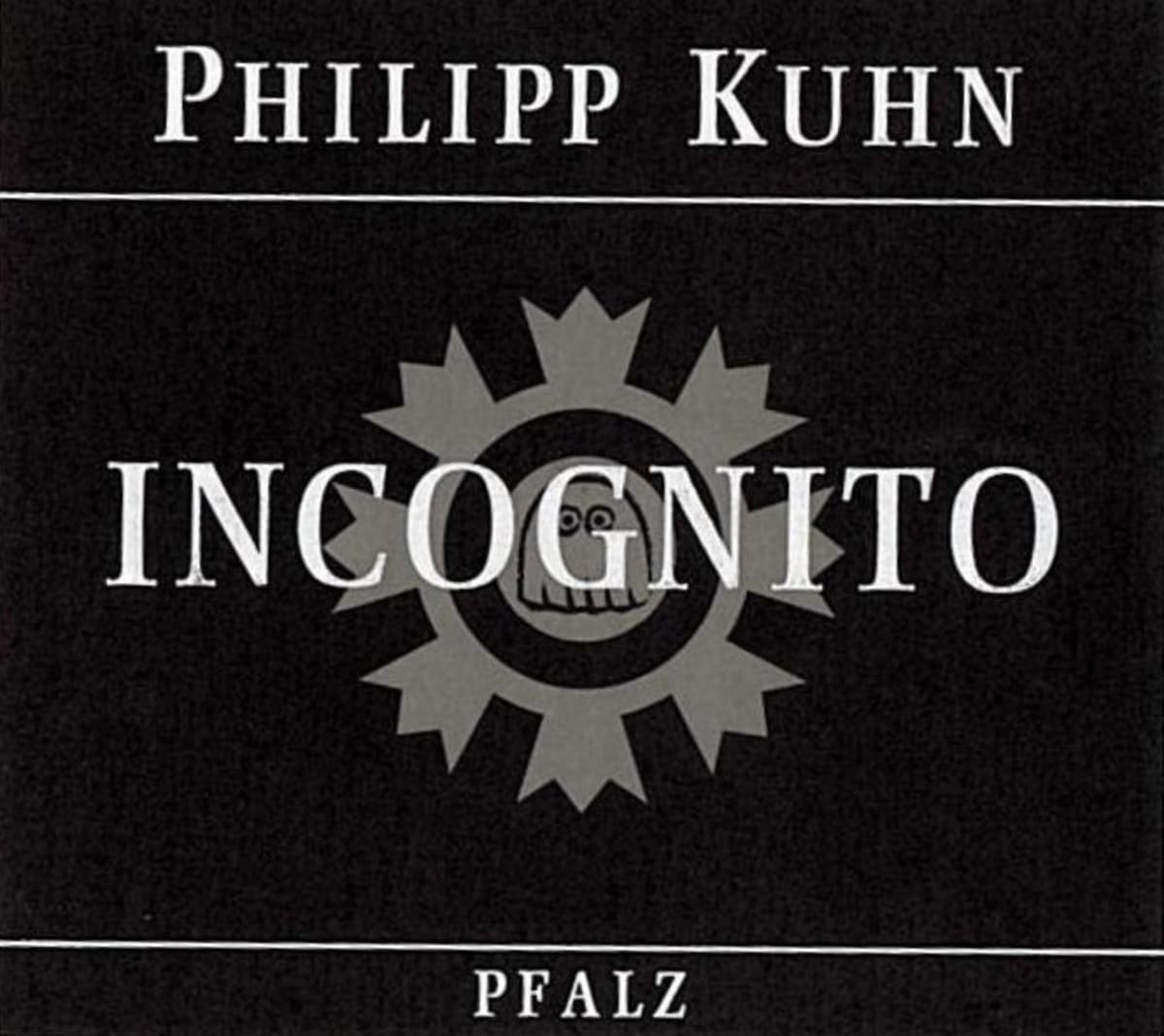 Weingut Philipp Kuhn  Pfalz Cuvee Incognito 2013 Front Label