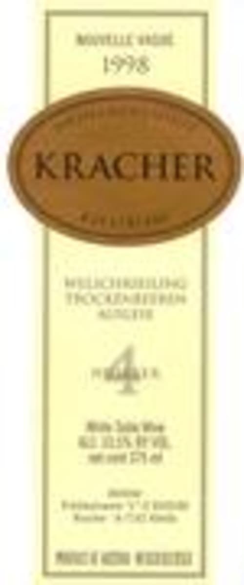 Kracher Welschriesling Trockenbeerenauslese No. 4 (375ML) 1998 Front Label