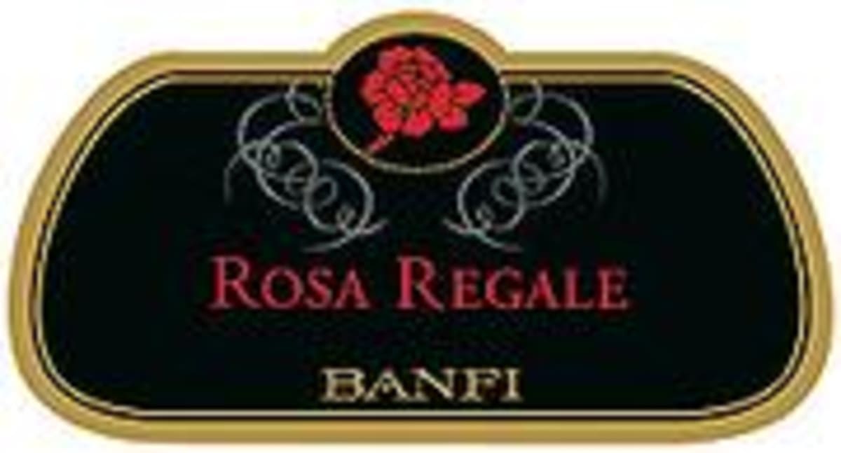 Banfi Rosa Regale Brachetto 2002 Front Label