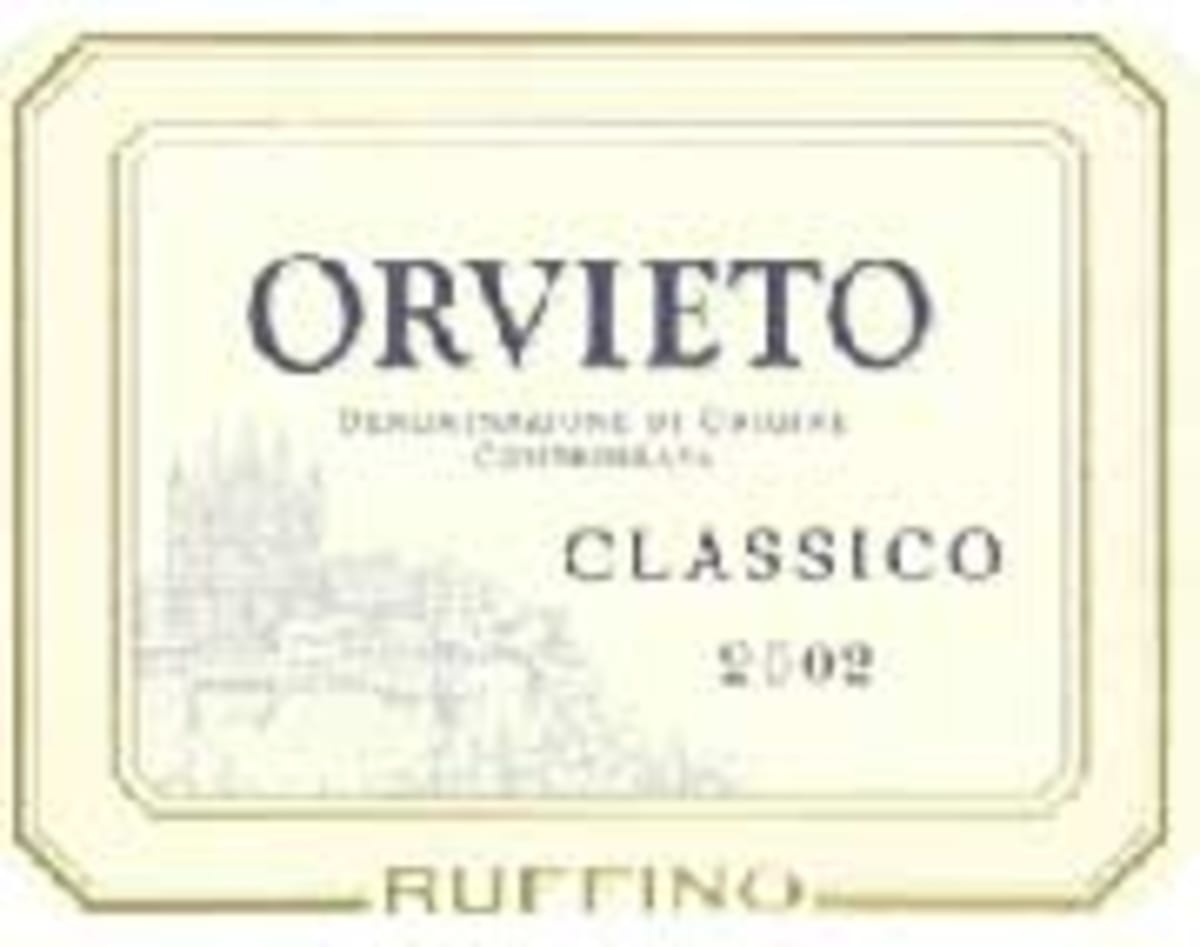 Ruffino Orvieto Classico 2002 Front Label