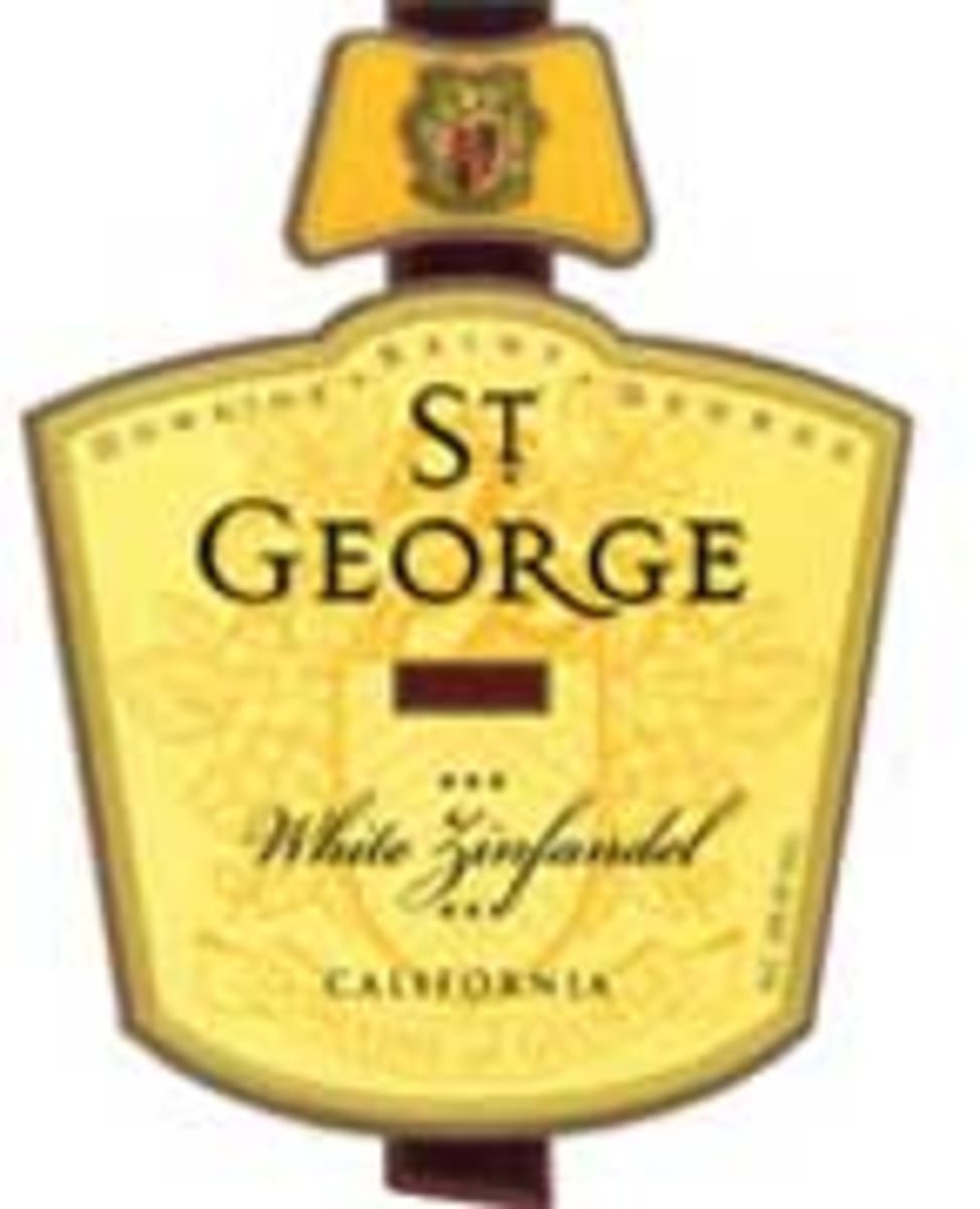 Dom. St. George White Zinfandel 2002 Front Label