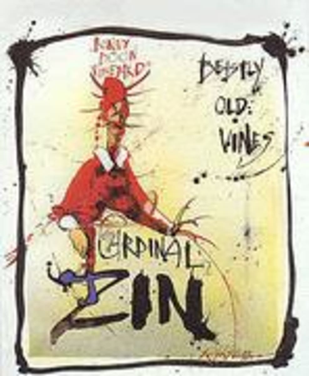 Bonny Doon Cardinal Zin 2002 Front Label