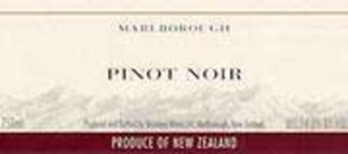 Brancott Pinot Noir 2002 Front Label