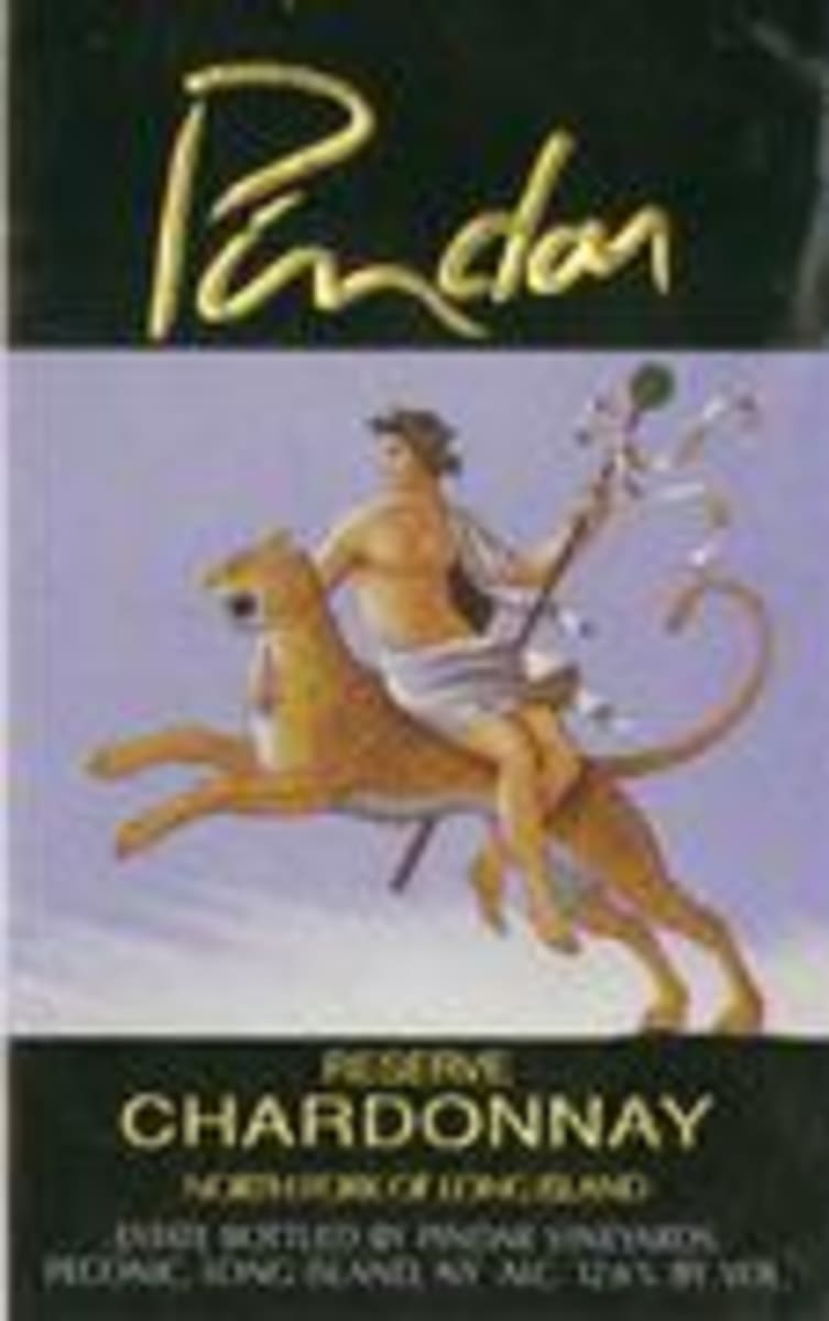 Pindar Reserve Chardonnay 1997 Front Label