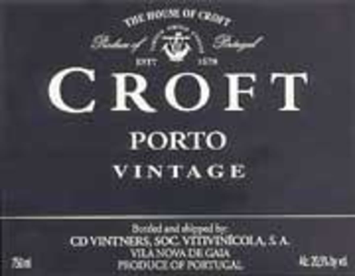 Croft Vintage Port 1985 Front Label