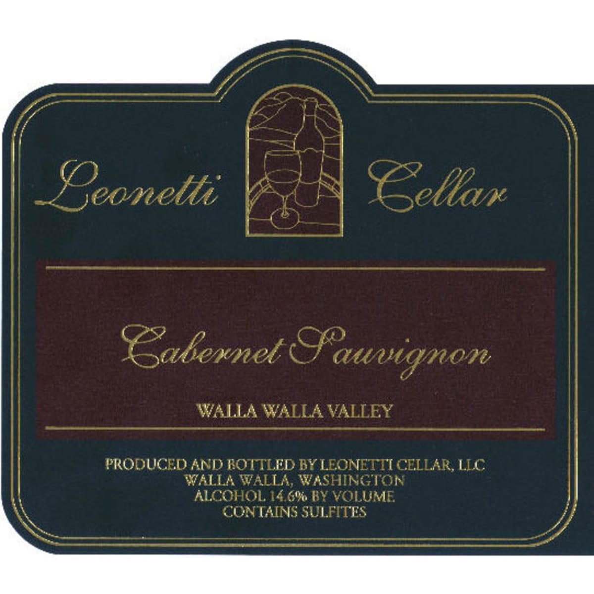 Leonetti Cabernet Sauvignon 2005 Front Label