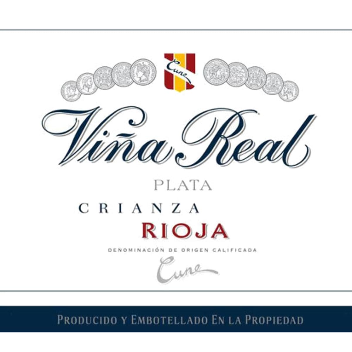 Vina Real Crianza 2005 Front Label