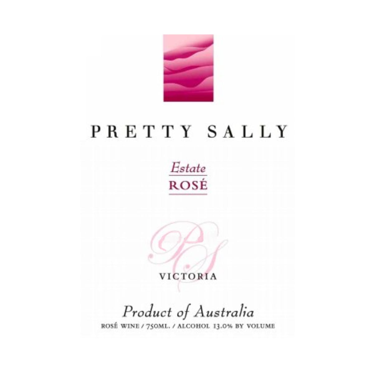 Pretty Sally Estate Rose 2007 Front Label