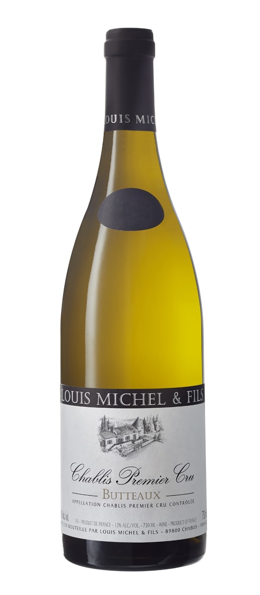 Louis Michel Chablis Butteaux Premier Cru 2020  Front Bottle Shot