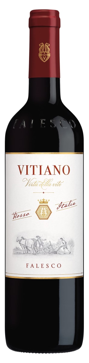 Falesco Vitiano Rosso 2019  Front Bottle Shot