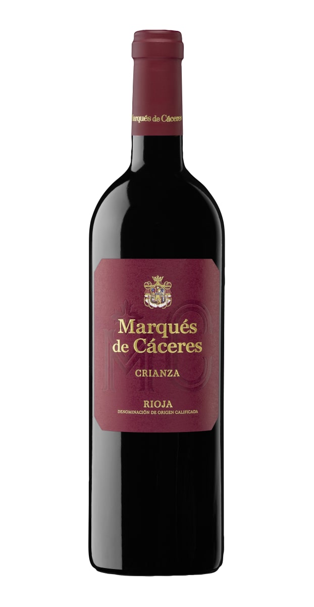 Marques de Caceres Rioja Crianza 2018  Front Bottle Shot