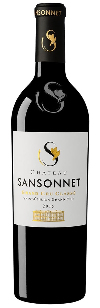 Chateau Sansonnet  2015 Front Bottle Shot