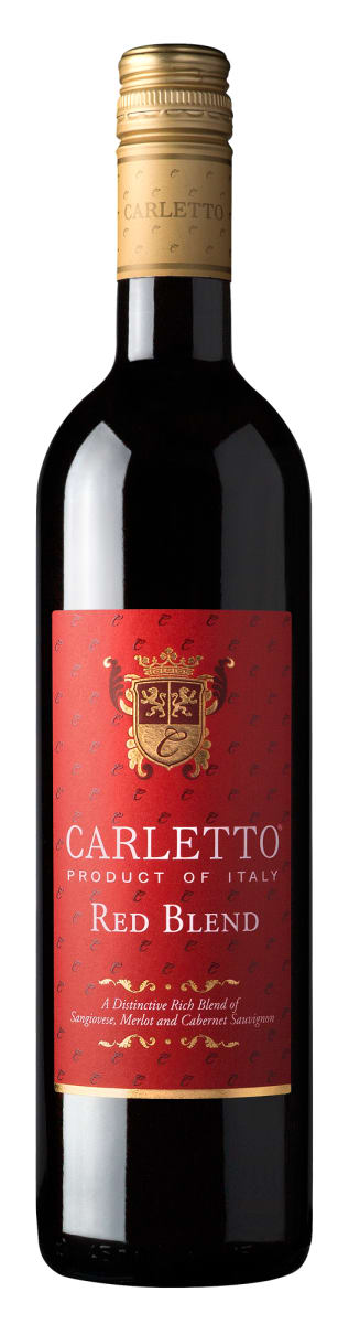 Carletto Red Blend 2017  Front Bottle Shot