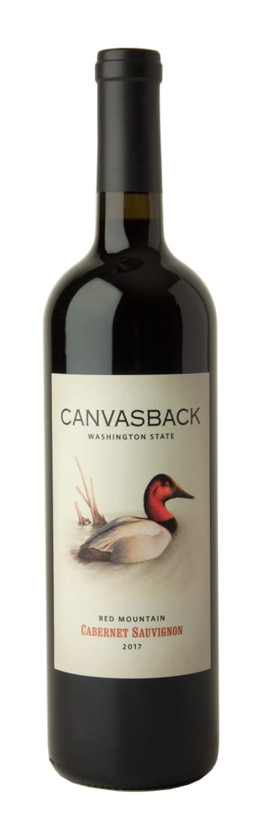 Canvasback Red Mountain Cabernet Sauvignon 2017  Front Bottle Shot
