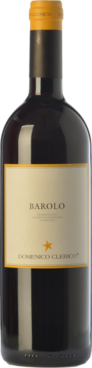 Domenico Clerico Barolo  2014  Front Bottle Shot