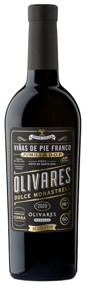 Olivares Dulce Monastrell Ungrafted Old Vines (500 ML) 2020  Front Bottle Shot