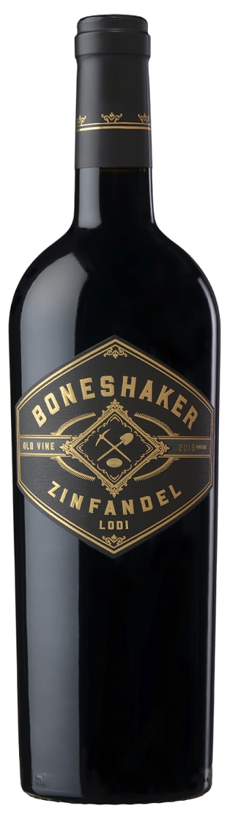 Boneshaker Old Vine Zinfandel 2019  Front Bottle Shot