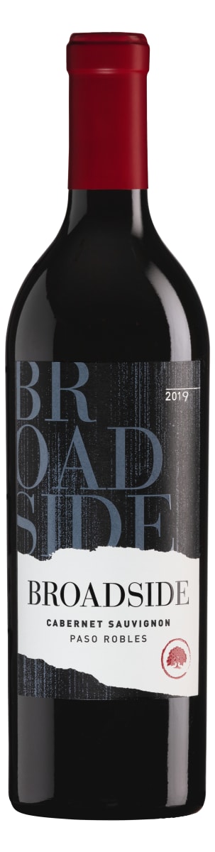 Broadside Paso Robles Cabernet Sauvignon 2019  Front Bottle Shot