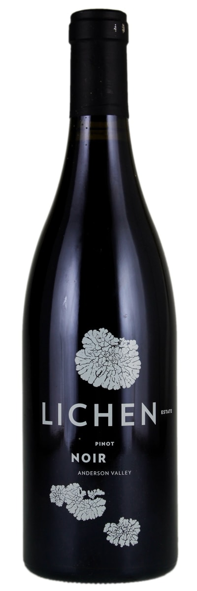 Lichen Pinot Noir 2017  Front Bottle Shot