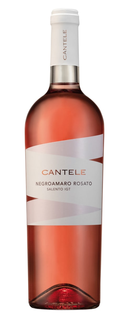 Cantele Negroamaro Rosato 2021  Front Bottle Shot