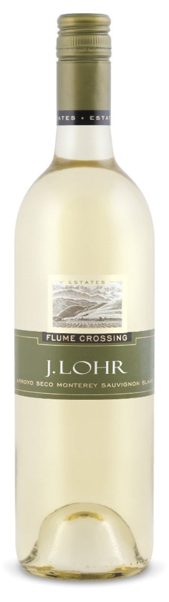 J. Lohr Estates Flume Crossing Sauvignon Blanc 2016 Front Bottle Shot