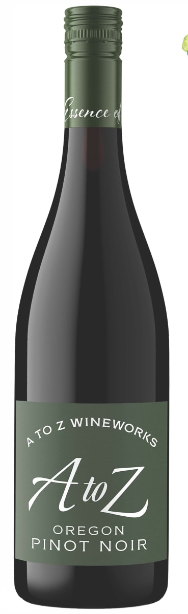 A to Z Pinot Noir 2021  Front Bottle Shot