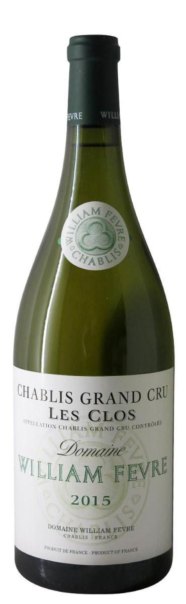 William Fevre Chablis Les Clos Grand Cru (375ML half-bottle) 2015  Front Bottle Shot