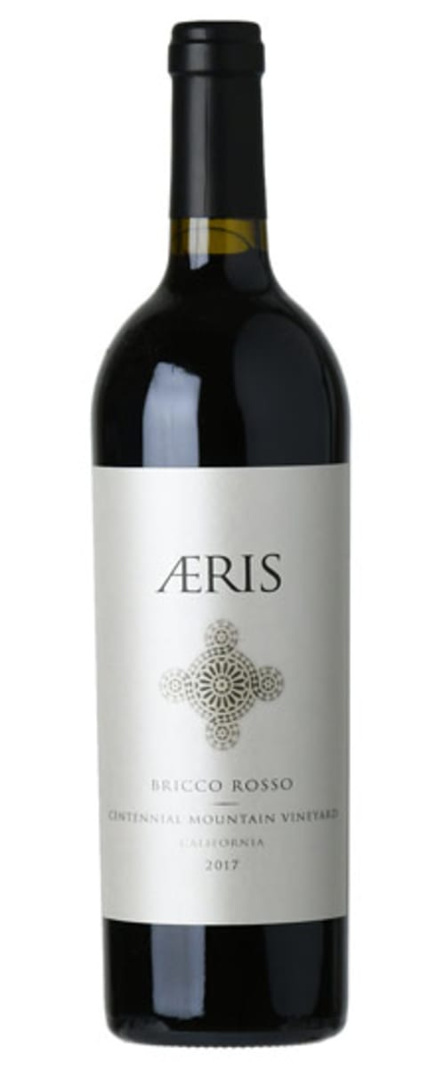 Aeris Rosso Centennial Mountain Estate 2017  Front Bottle Shot