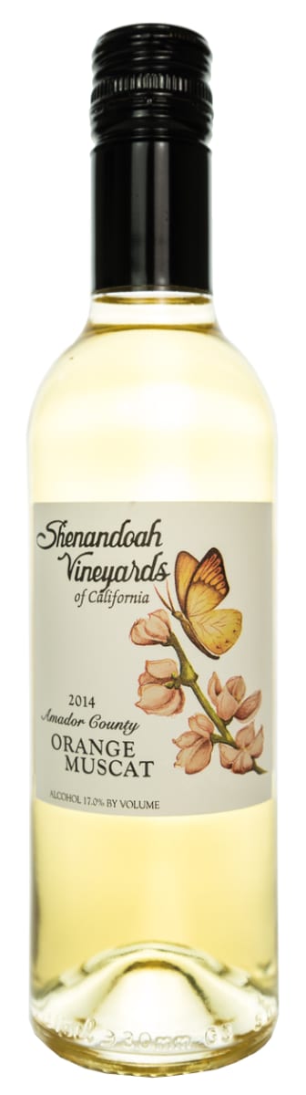 Shenandoah Orange Muscat (375ML half-bottle) 2014  Front Bottle Shot