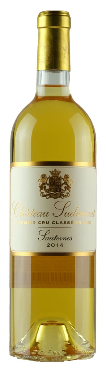 Chateau Suduiraut Sauternes (375ML half-bottle) 2014  Front Bottle Shot