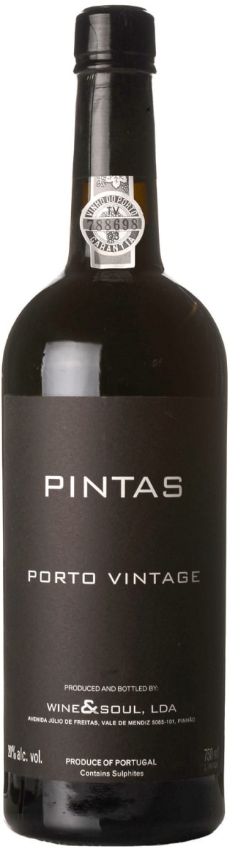 Wine & Soul Pintas Vintage Port 2014  Front Bottle Shot